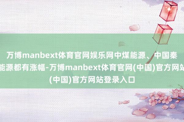 万博manbext体育官网娱乐网中煤能源、中国秦发、兖矿能源都有涨幅-万博manbext体育官网(中国)官方网站登录入口